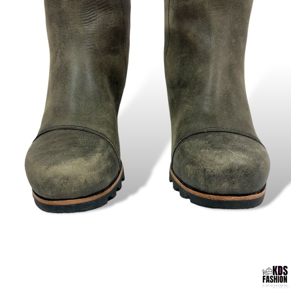 Sorel “Addington” Tall Dark Grey/Black Waterproof Boots 8 - Picture 9 of 15